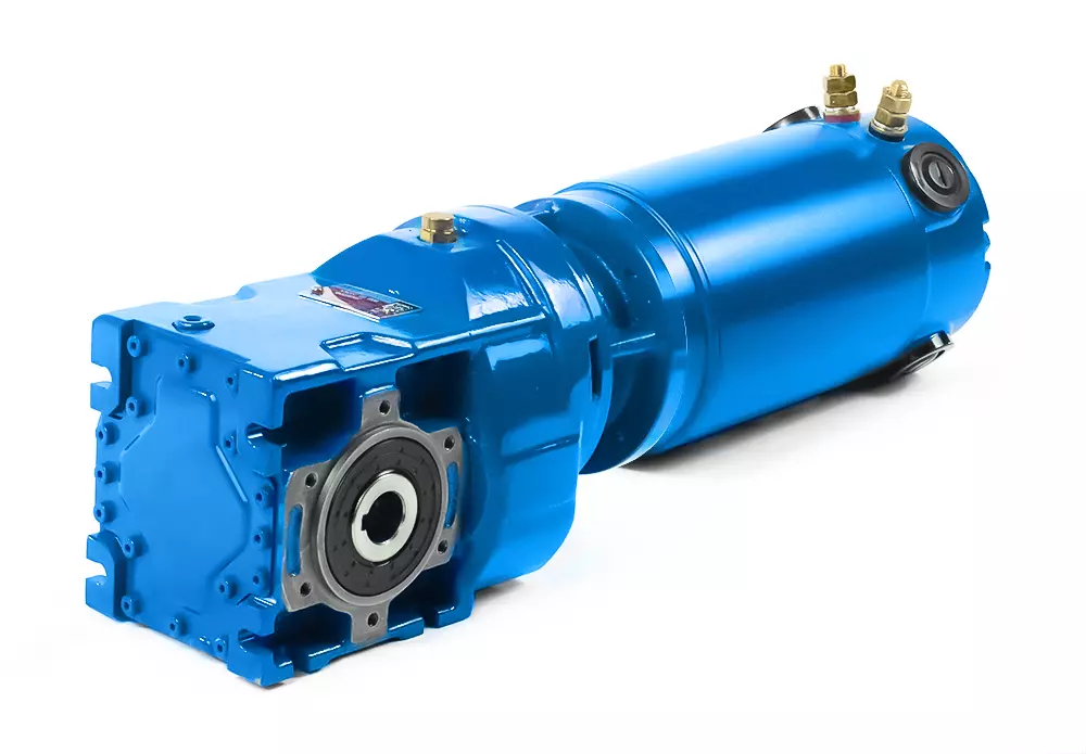 KV002-DC250-2-0,35 kW-270 obr/min Motoreduktor stożkowy