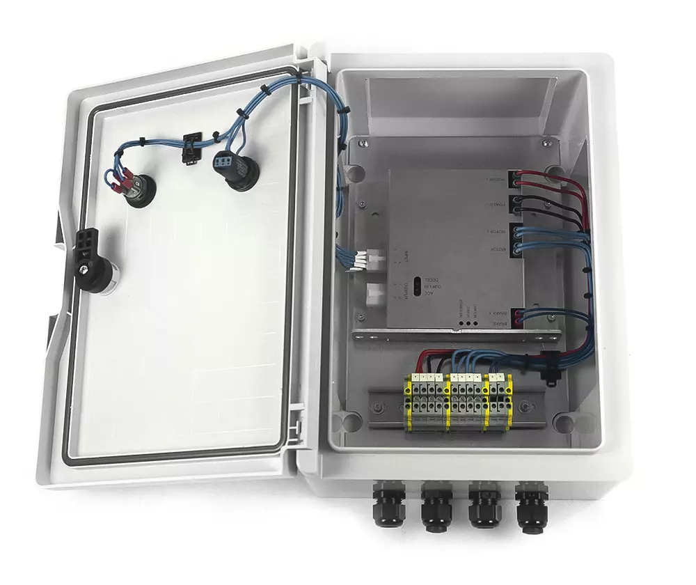 Sterownik silnika DC - regulator prędkości - skrzynka sterująca silnika DC